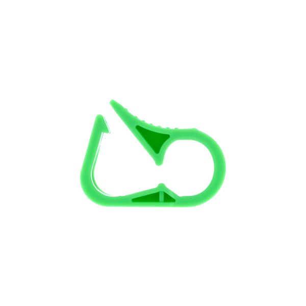 muroplas component green pinch clamp medical device