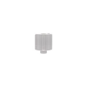 Male Luer Cap - Long Cone White