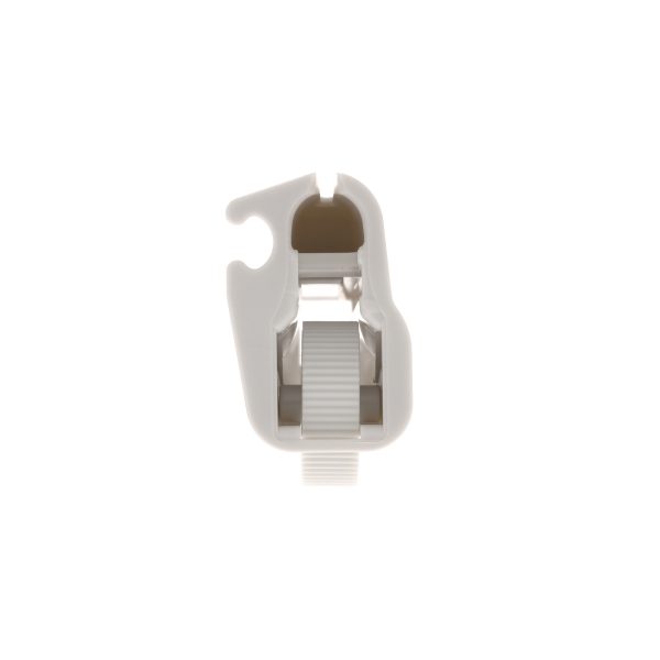 Roller Clamp with Wheel White