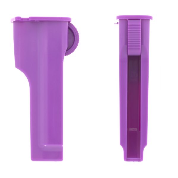 Roller Clamp with Wheel Purple