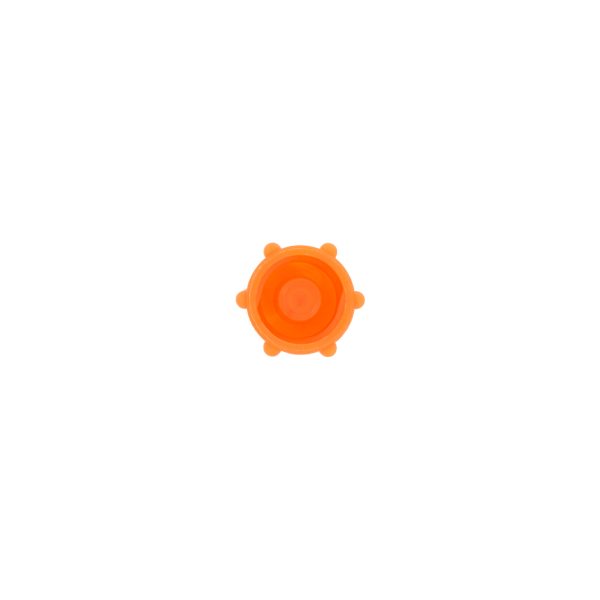 Male Luer Cap Orange