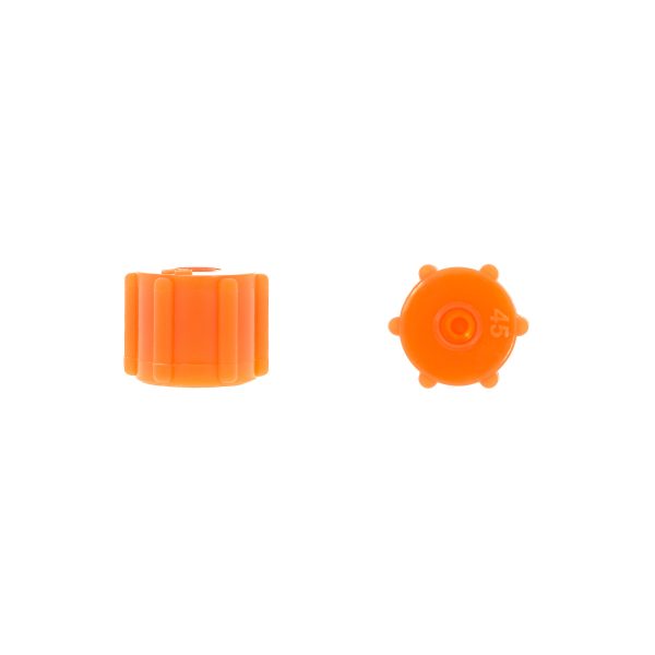 Male Luer Cap Orange