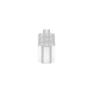Male Luer Lock Connector Transparent