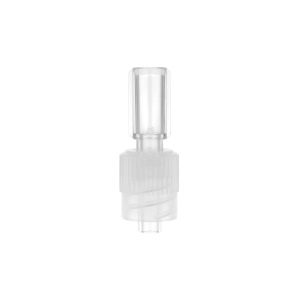 Rotating Male Luer Lock Connector Transparent