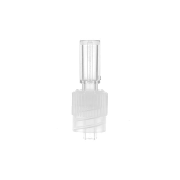 Rotating Male Luer Lock Connector Transparent
