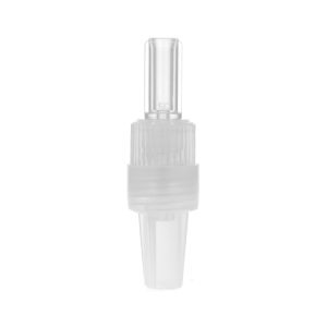 Rotating Male Luer Lock Connector Natural With Cap