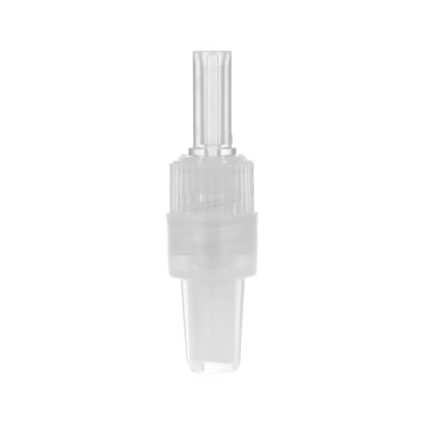 Rotating Male Luer Lock Connector Natural With Cap