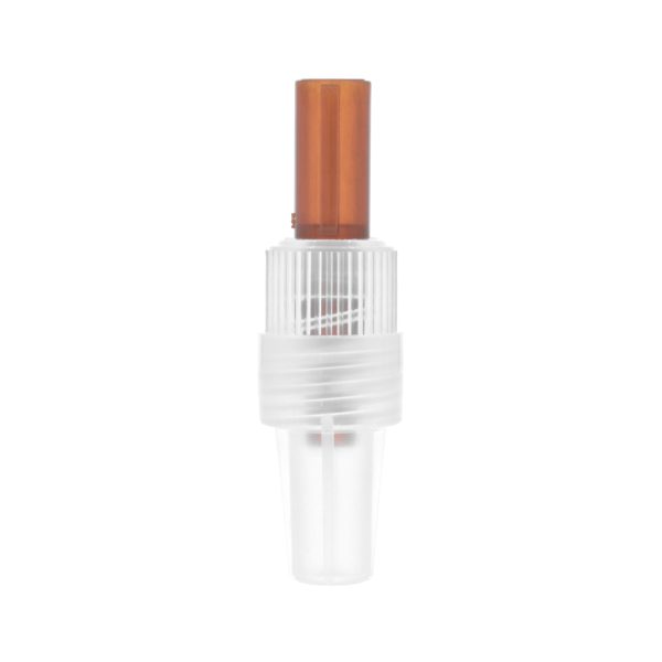 Rotating Male Luer Lock Connector Ambar With Cap