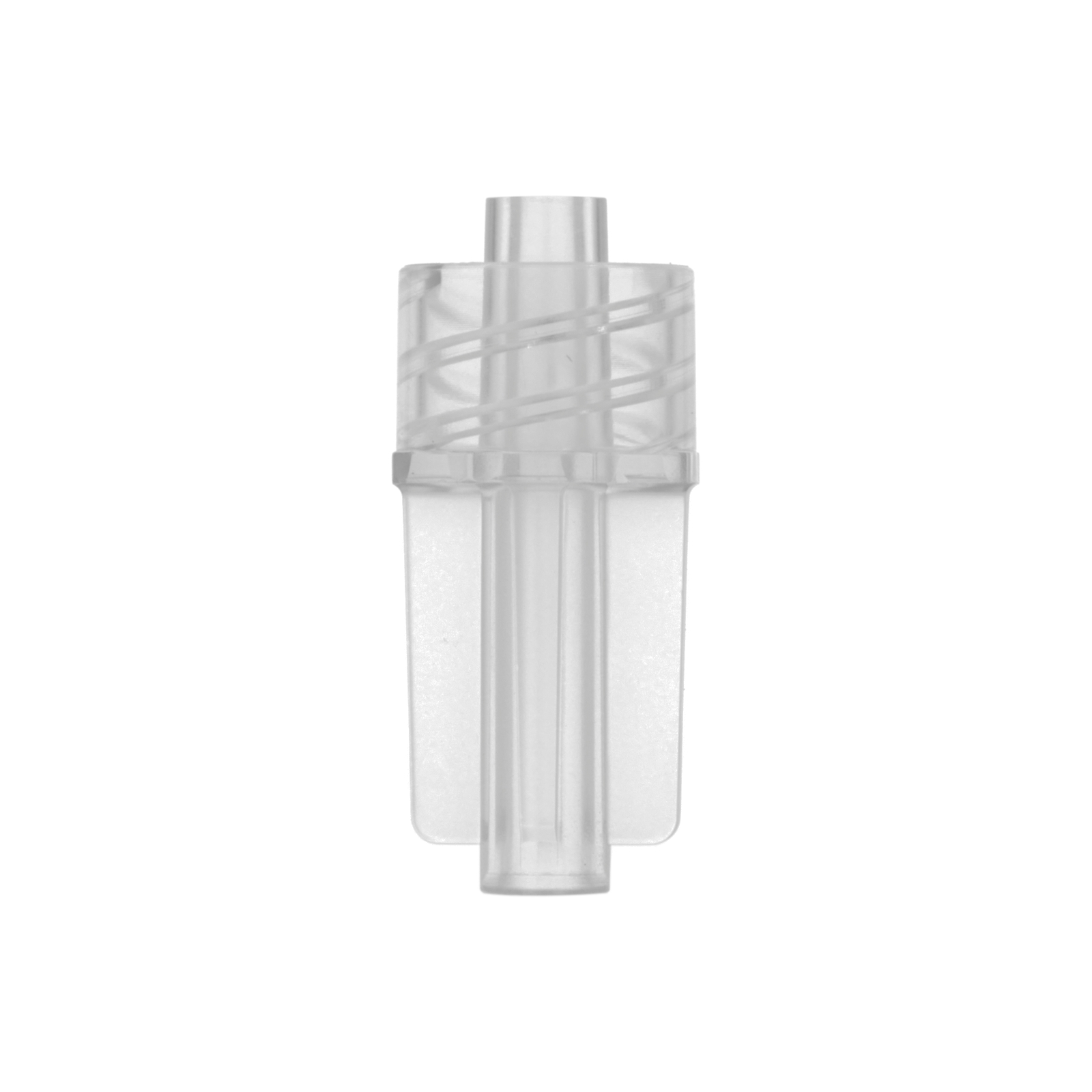 Male Luer Lock Connector Transparent